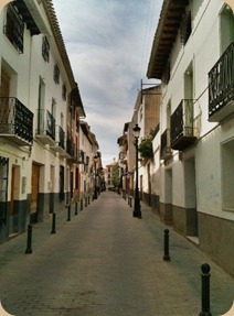 Back street in Puebla De Don Fadrique
