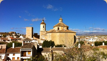 Orce from high up in the village